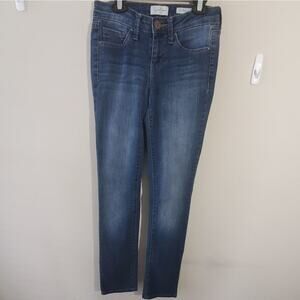 Jessica Simpson Jet Pencil Straight Jeans Dark Wash Size 25